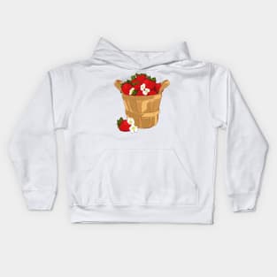 Strawberries Kids Hoodie